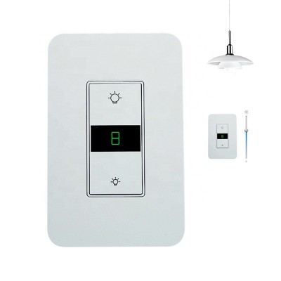 Tuya Wifi Smart Life Push Button Dimmer Light Switch Electric Wall Switch For Google Home And Amazon Alexa